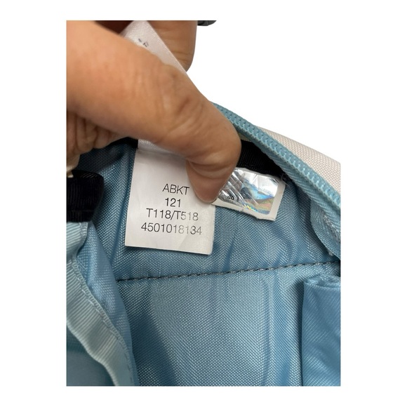 The North Face Electra Mini Backpack - Gray and Light Blue - Picture 3 of 11